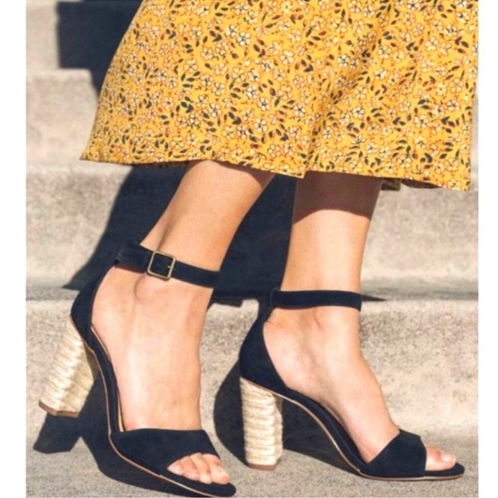 Anthropologie Soludos tall Capri leather heel Aug sale